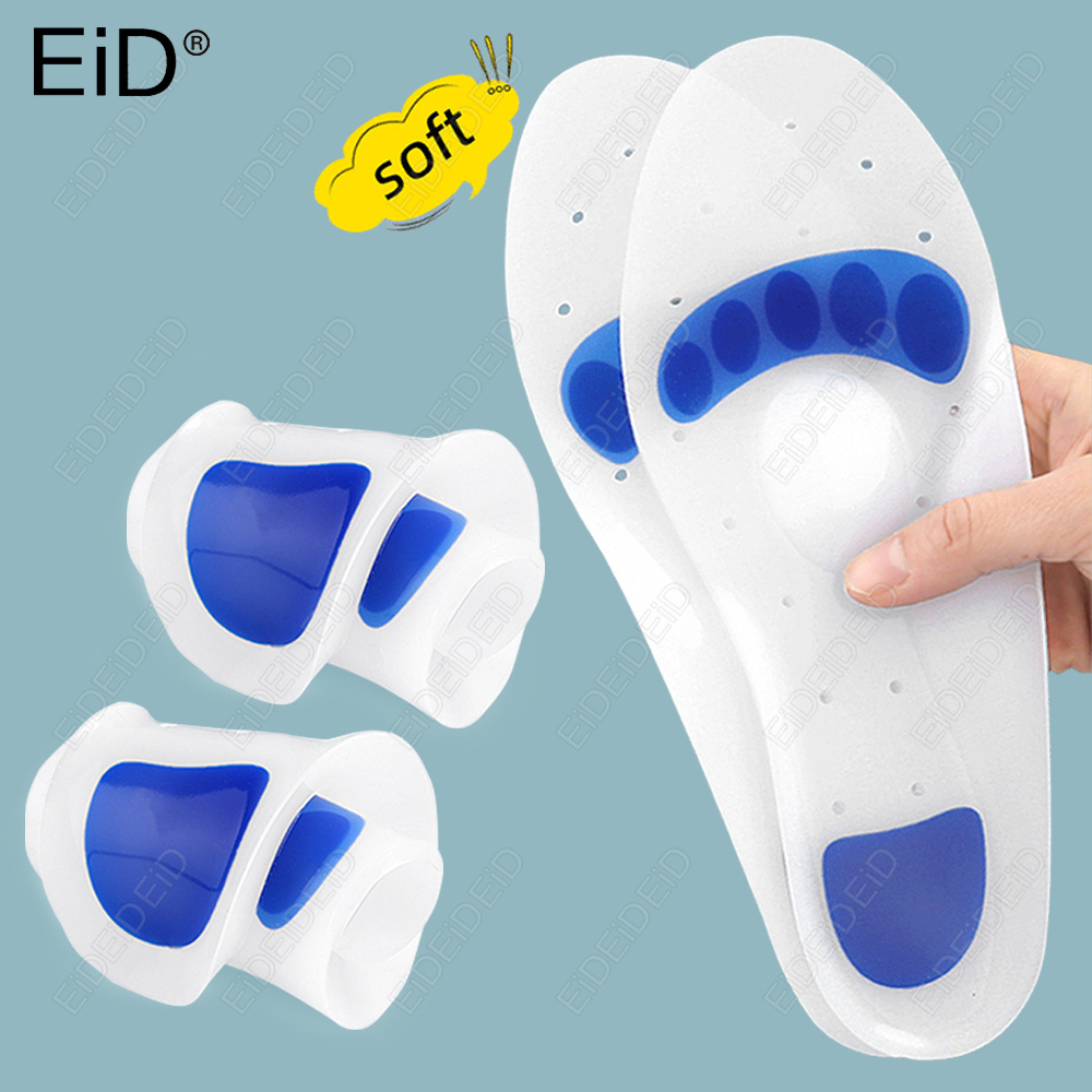 Women'S Shoes Plantar Fasciitis - EID Ortopedik Silikon Jel Tabanlıklar Düz