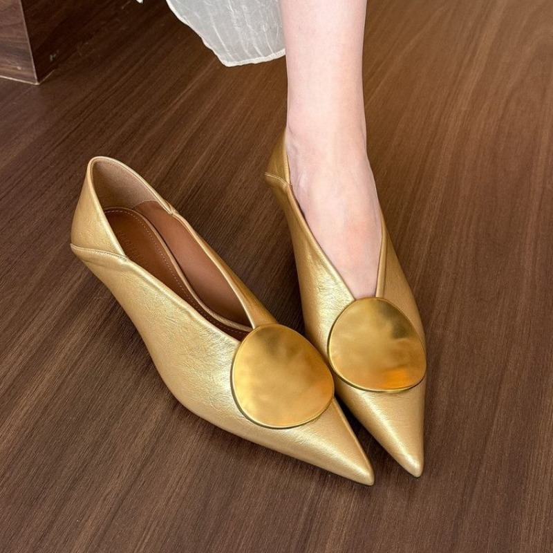 Women Shoes Size - 2025 İlkbahar Yaz Sivri Burunlu Ayakkabılar