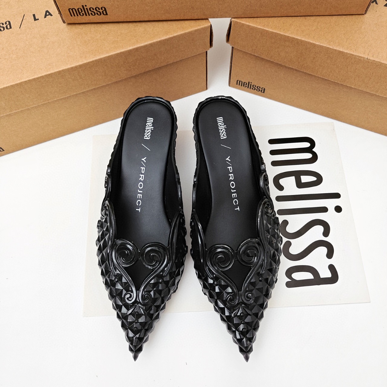 Court Heel Pointed - Mini Melissa Mahkemesi Sivri Burun Düz