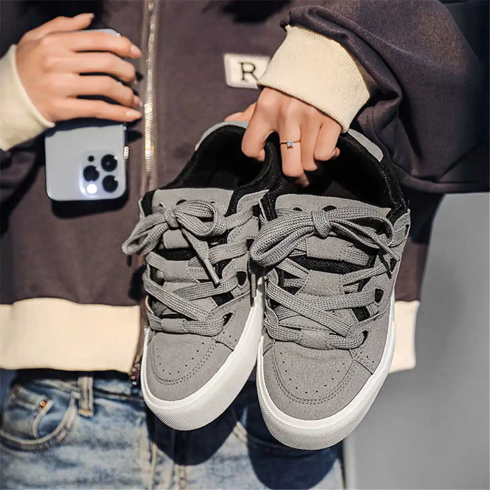 Women Shoes Types Name - Bağlama ile Hiphop kadın okul ayakkabısı