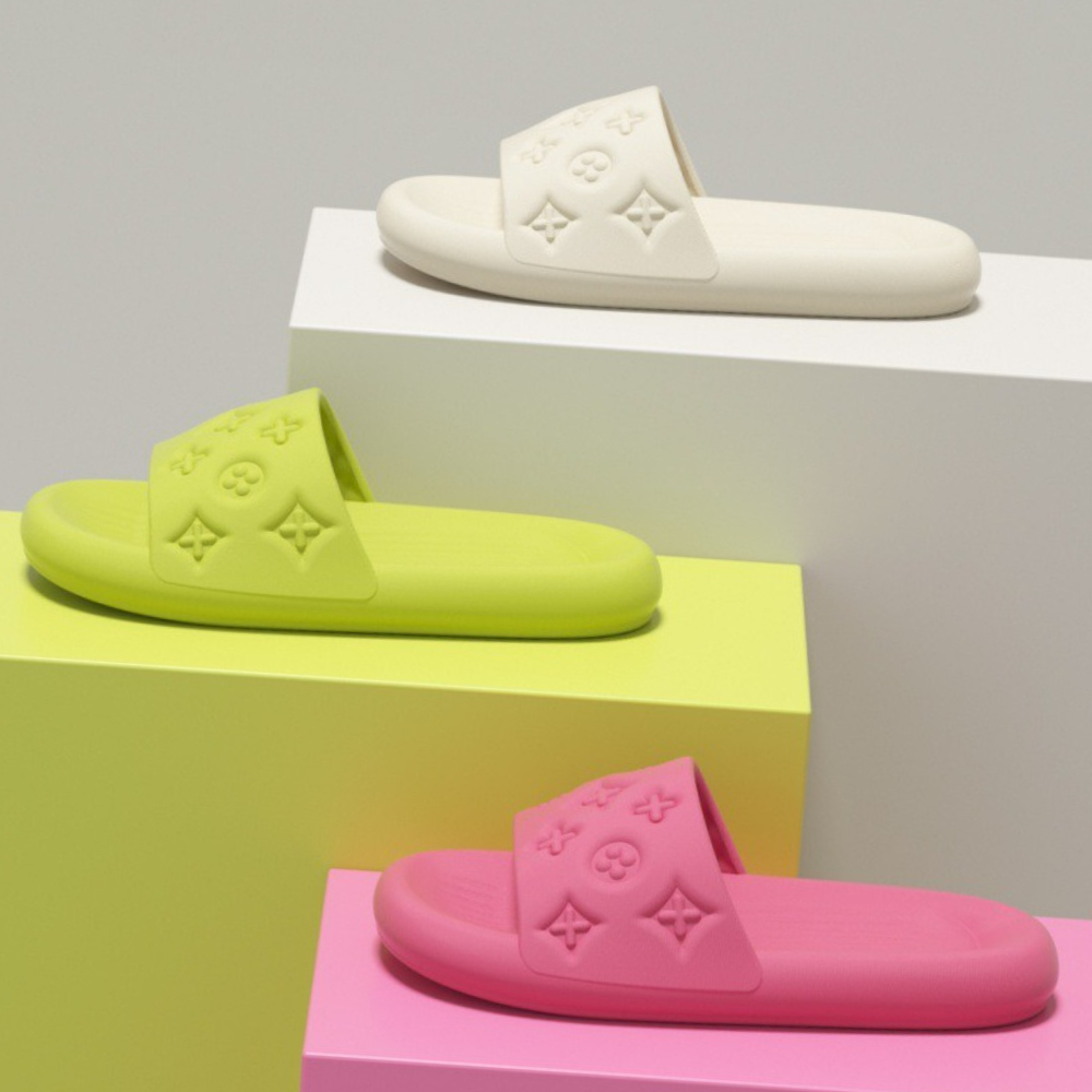 Women'S Shoes For Flat Feet - Hafif Lüks Kadın Kaymaz Sandaletleri, Tek