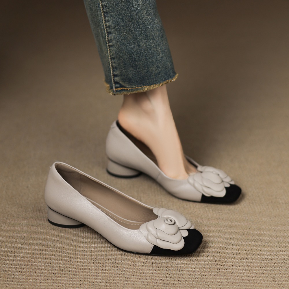 Moda Çiçek Desenli Tek Ayakkab - Women Shoes Size incelemesi ve fiyatı