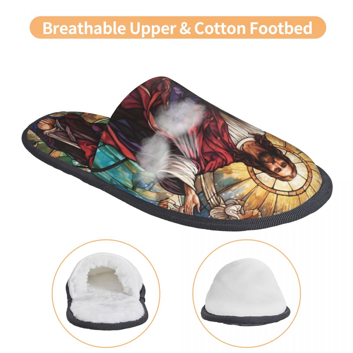 Lord Jesus Christ Ev Terlikler - Fluffy Fur Slipper incelemesi ve fiyatı