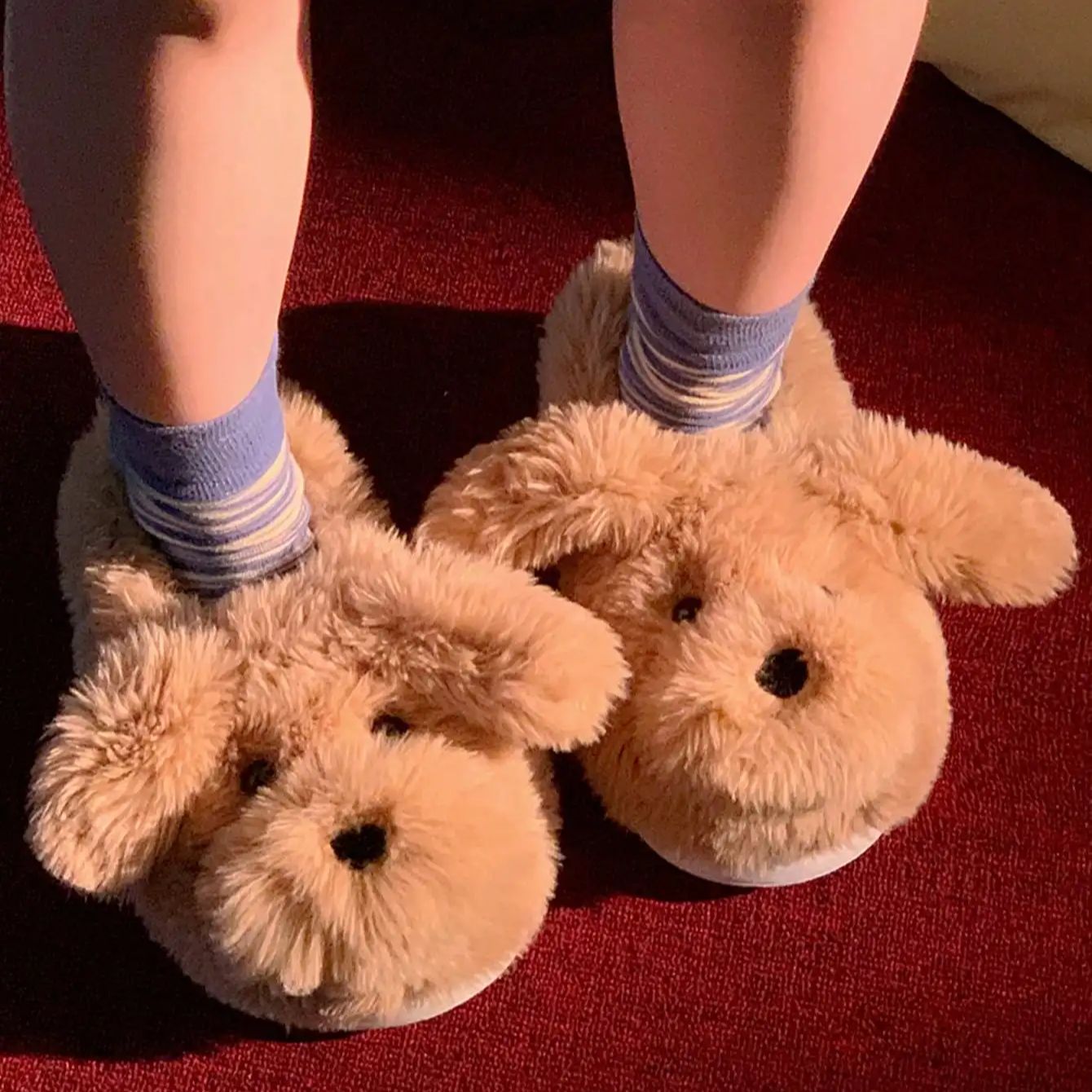 Kadın ev kürk terlik rahat sev - Women Shoes For Winter incelemesi ve fiyatı