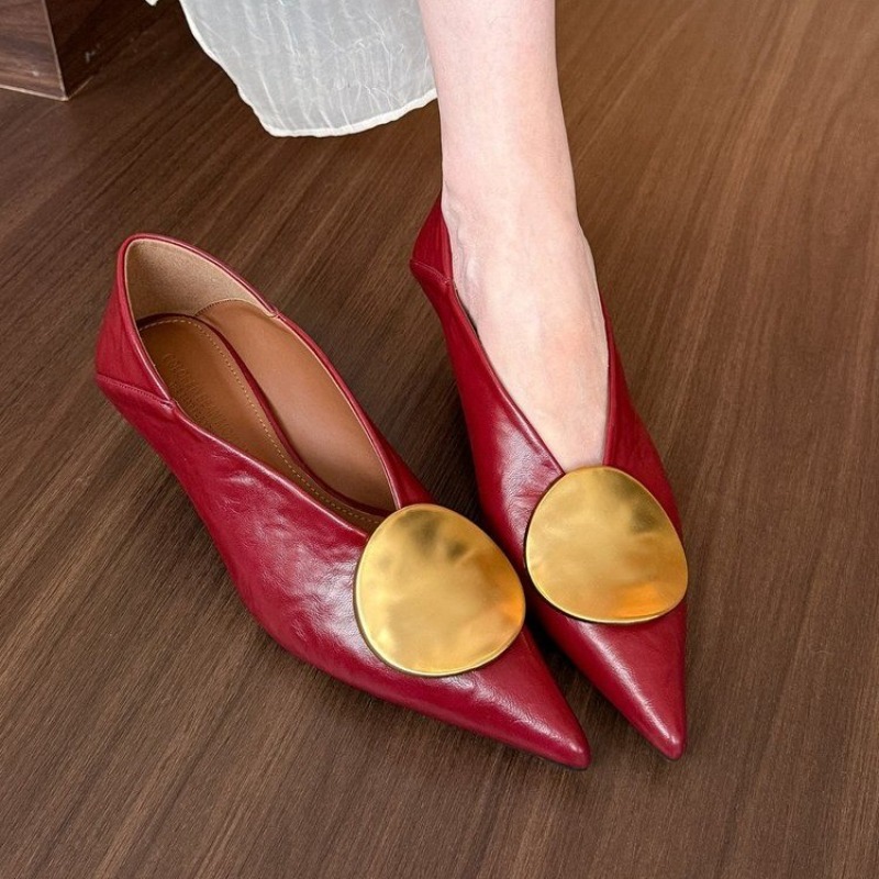 2025 İlkbahar Yaz Sivri Burunl - Women Shoes Size incelemesi ve fiyatı