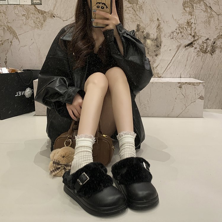 Su Geçirmez Eva Kalın Tabanlı  - Fluffy Fur Slipper incelemesi ve fiyatı