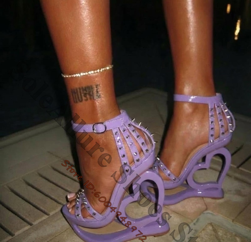 Sıcak Pembe Sivri Uçlu Çivili  - Ankle Strap Heels incelemesi ve fiyatı