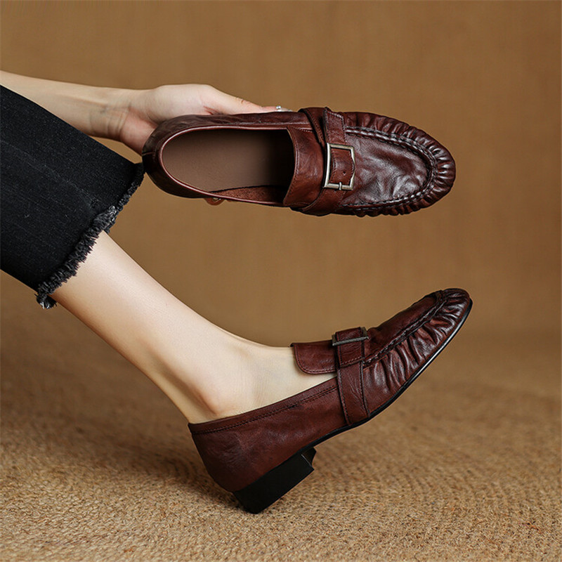 Yeni sonbahar hakiki deri kadı - Women Shoes Size incelemesi ve fiyatı