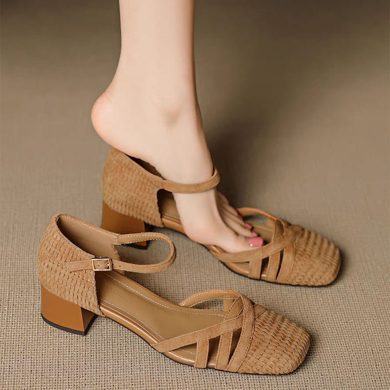 Retro Örgü Yüksek Topuk Sandal - Ankle Strap Heels incelemesi ve fiyatı