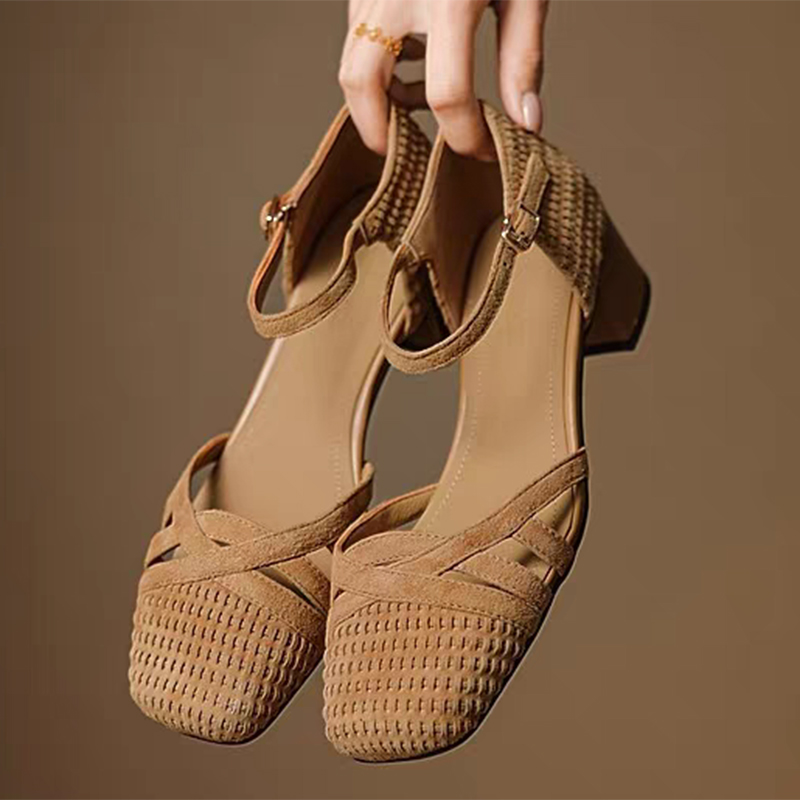 Retro Örgü Yüksek Topuk Sandal - Ankle Strap Heels incelemesi ve fiyatı