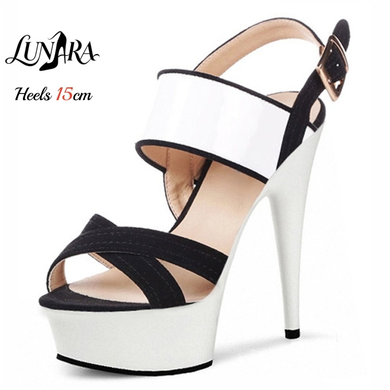 15cm/6 inç Şeffaf Platform Sti - Ankle Strap Heels incelemesi ve fiyatı