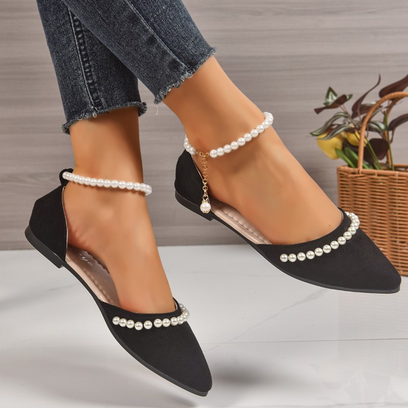 İnci Detaylı Sivri Burunlu Bab - Ankle Strap Heels incelemesi ve fiyatı