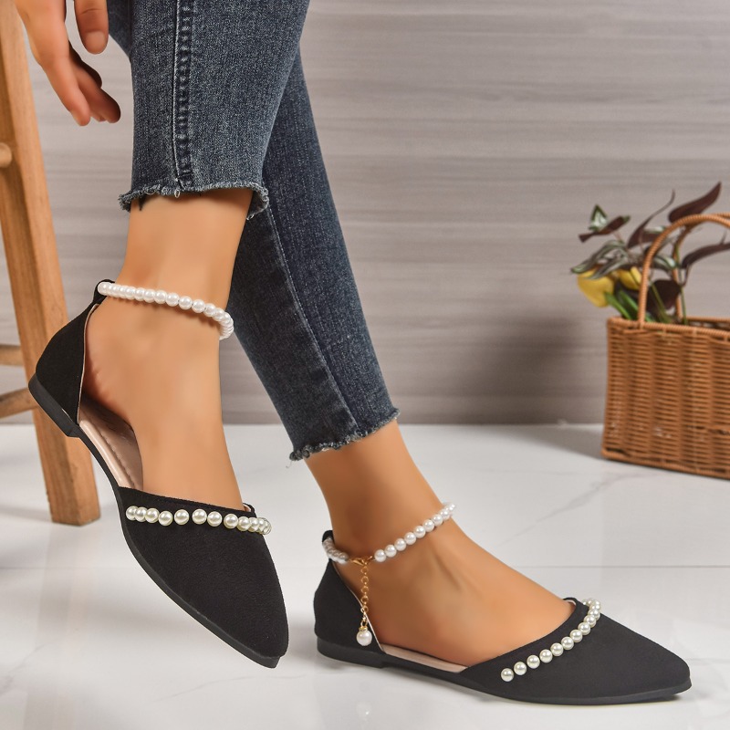 İnci Detaylı Sivri Burunlu Bab - Ankle Strap Heels incelemesi ve fiyatı