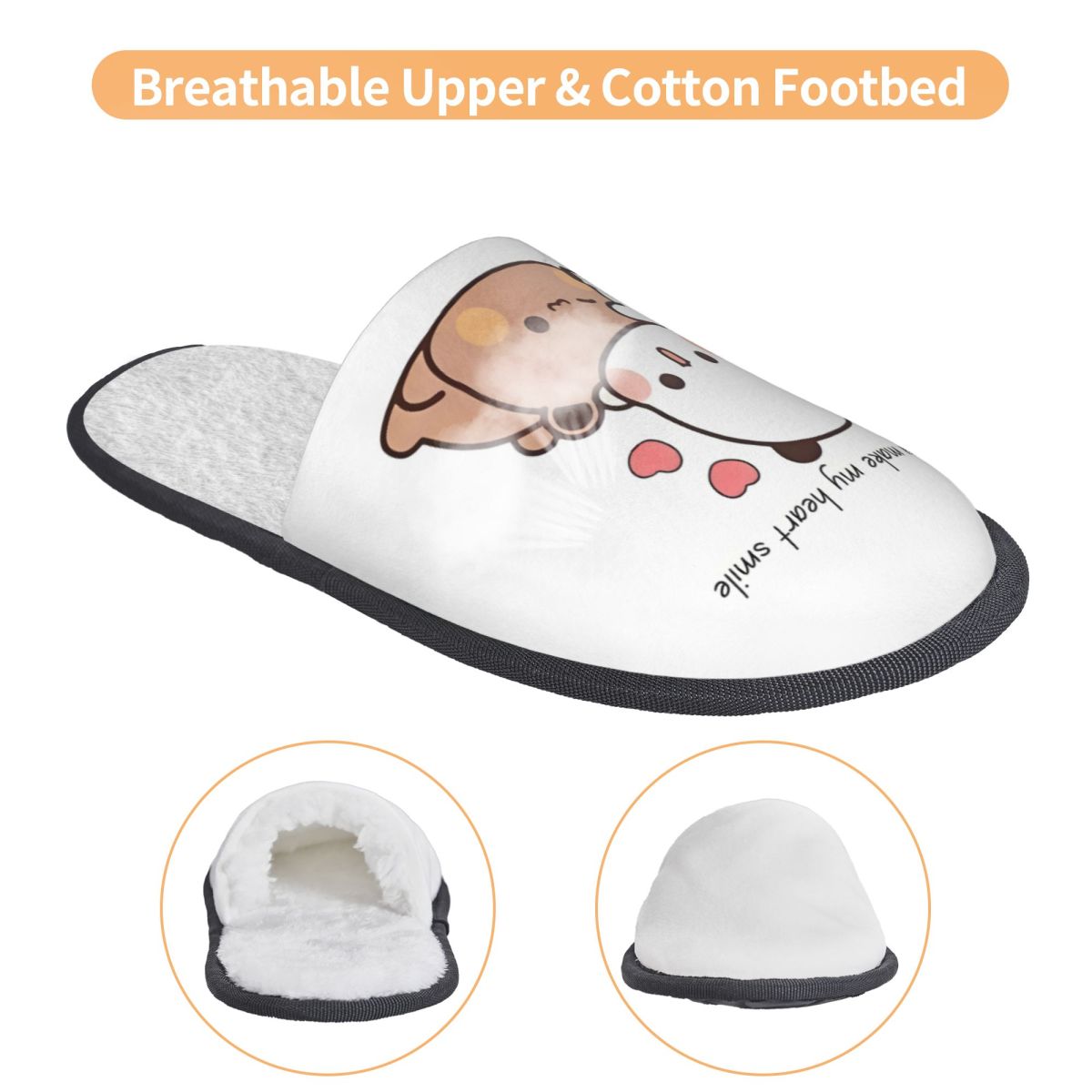 Özel Baskılı Şeftali ve Gomas  - Fluffy Fur Slipper incelemesi ve fiyatı